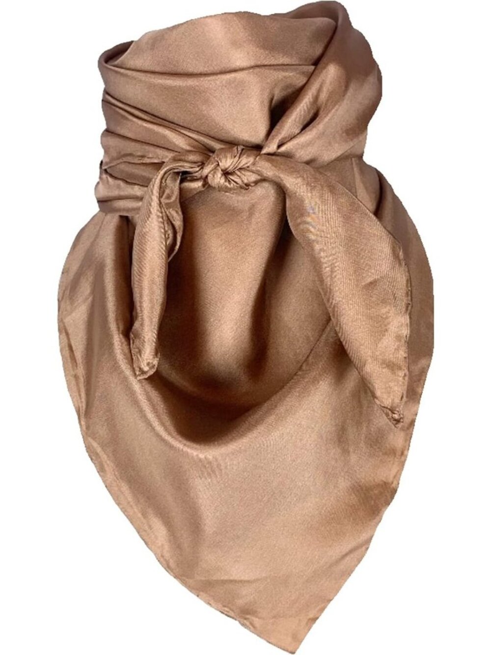 100% Silk Wild Rag Cowboy Scarf Bandana - Multiple Colors, L 34.5” & XL 42